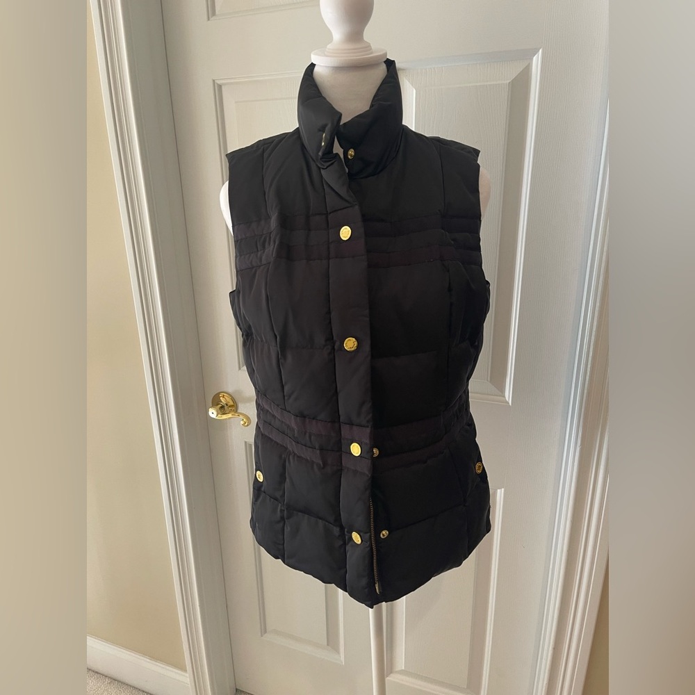 LILY PULITZER BLACK VEST